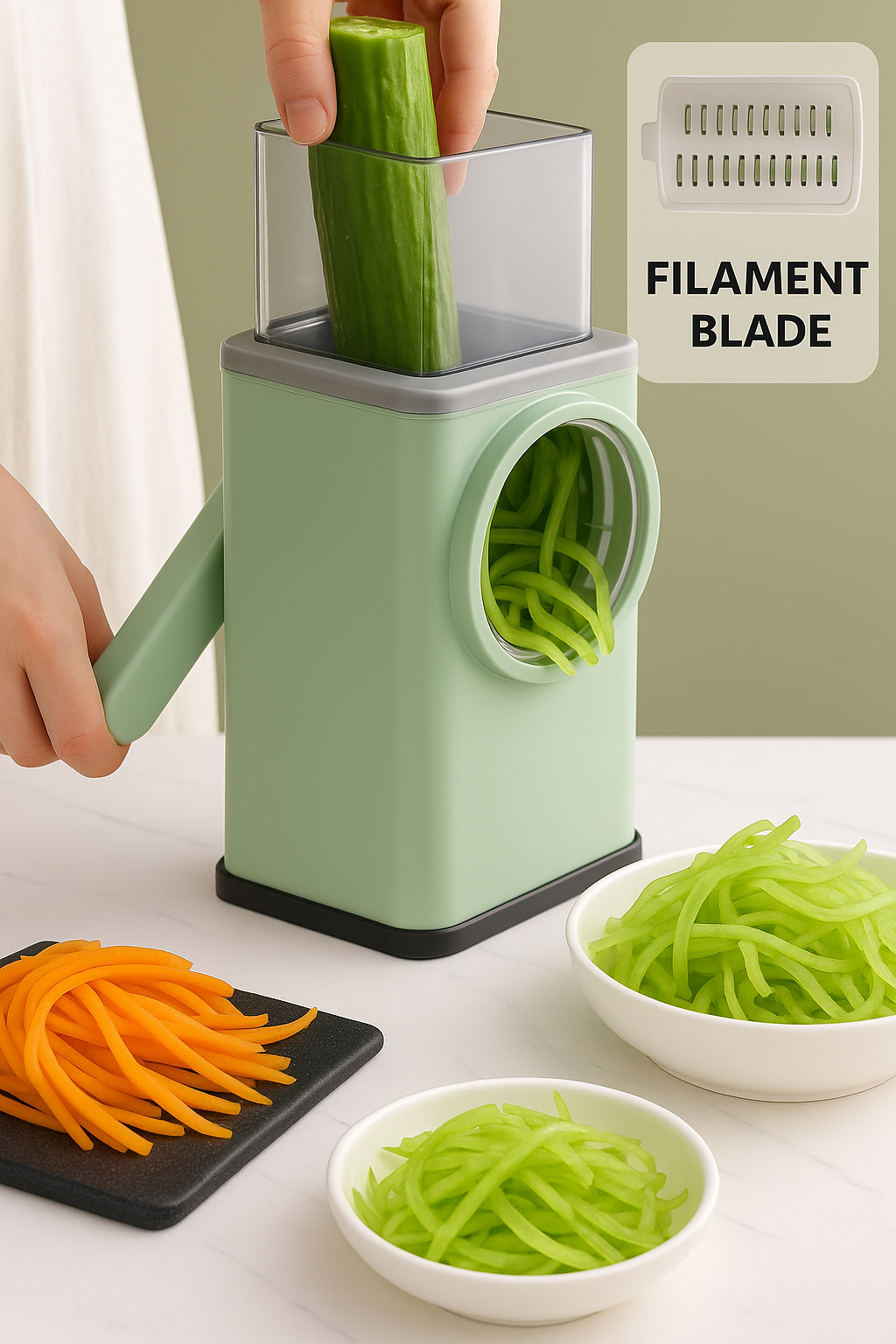 Effortless Kitchen Veggie Grater