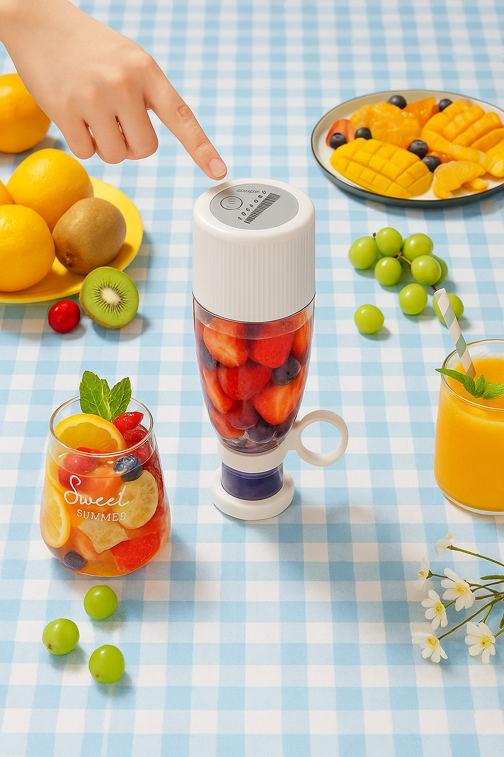 Mini Electric Juicer Bottle