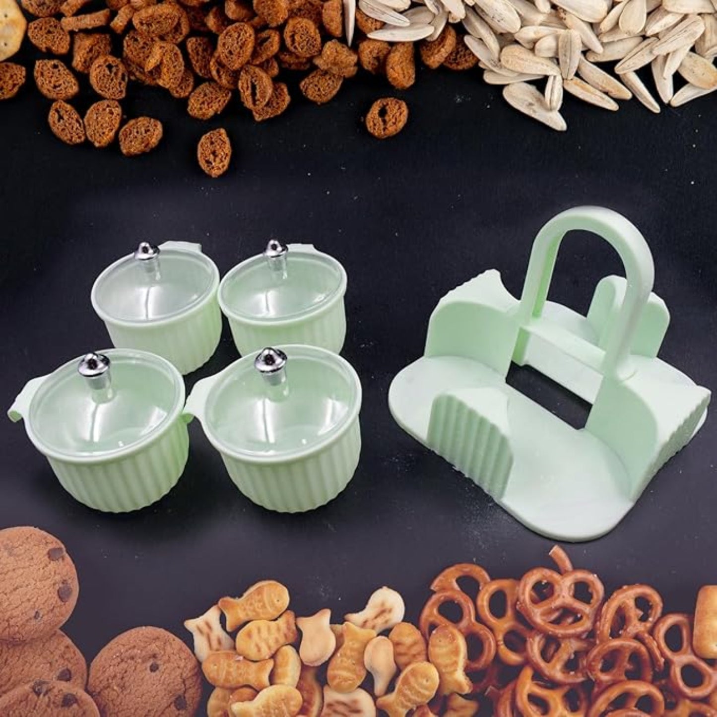 4-Piece Storage Jar Set