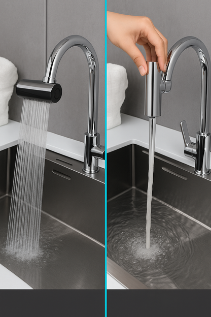 3-in-1 Waterfall Touch Faucet